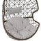 Sunnydaze Danielle Outdoor Hanging Egg Chair with Cushion