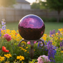 Sunnydaze 10-Inch Outdoor Glass Gazing Globe for Garden