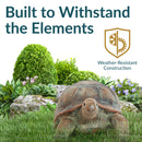 Sunnydaze Tortoise Concrete Garden Statue