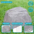 Sunnydaze Low-Profile Artificial Landscape Rock Cover with Stakes