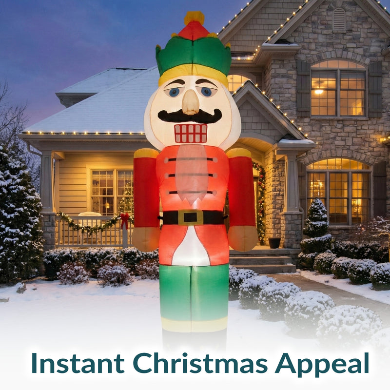 Sunnydaze Outdoor Inflatable Christmas Decoration