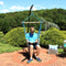 Sunnydaze Outdoor Hanging Hammock Chair and C-Stand Set