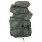 Sunnydaze Stacked Rock Waterfall Fountain with LED Lights - 10"