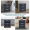 Sunnydaze 3-Tier Plastic Storage Drawers