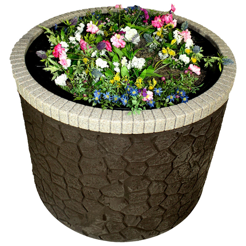 TankTop Covers Decorative 35" Basin Cover with Planter Insert