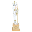 Sunnydaze Pierre the Fleur-de-Lis Christmas Nutcracker Statue - 47" H