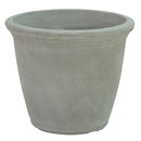Sunnydaze Anjelica Polyresin Large Round Outdoor Planter