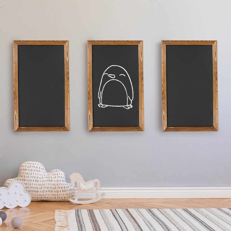 Sunnydaze 36" x 24" Magnetic Chalkboard for Wall