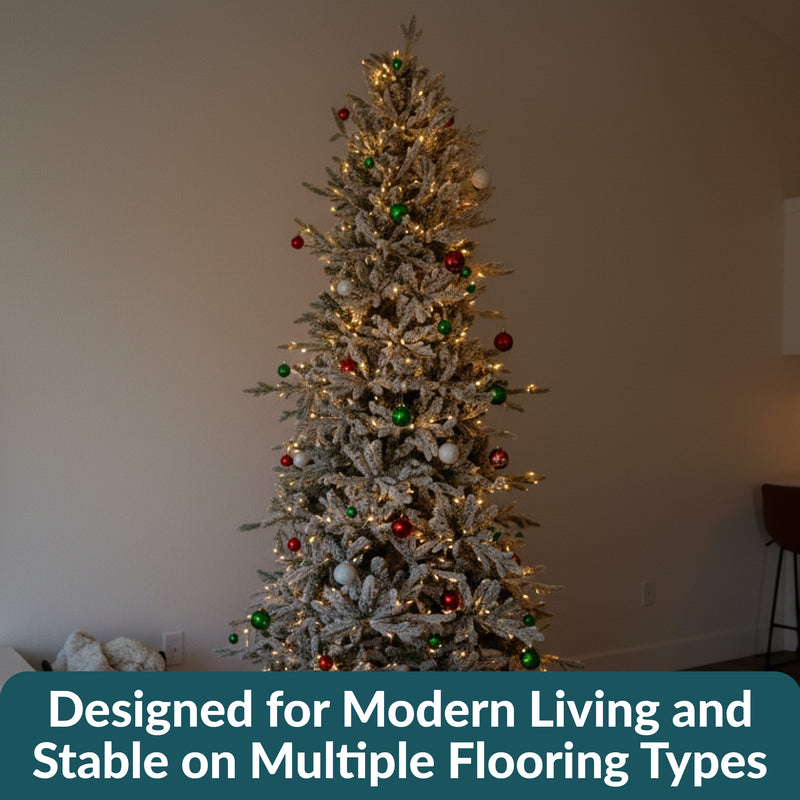 Sunnydaze Stately and Slim Artificial Christmas Tree - Unlit