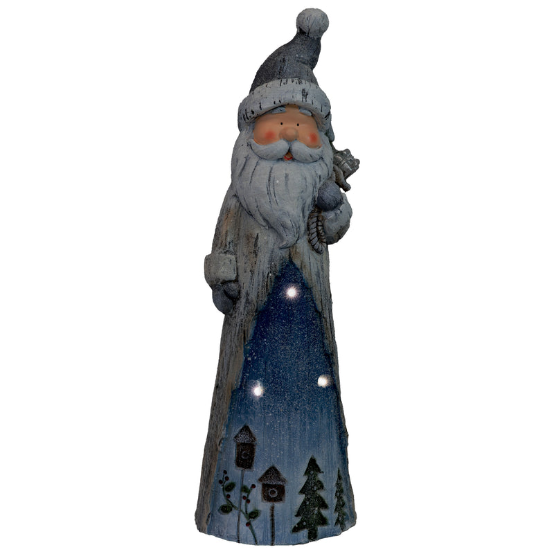 Sunnydaze Rustic Father Winter Indoor Santa Christmas Decoration - 27" H