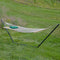 Sunnydaze Rope Hammock with 12' Steel Stand, Pad, and Pillow