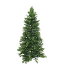 Sunnydaze Tall and Stately Slim Artificial Unlit Christmas Tree