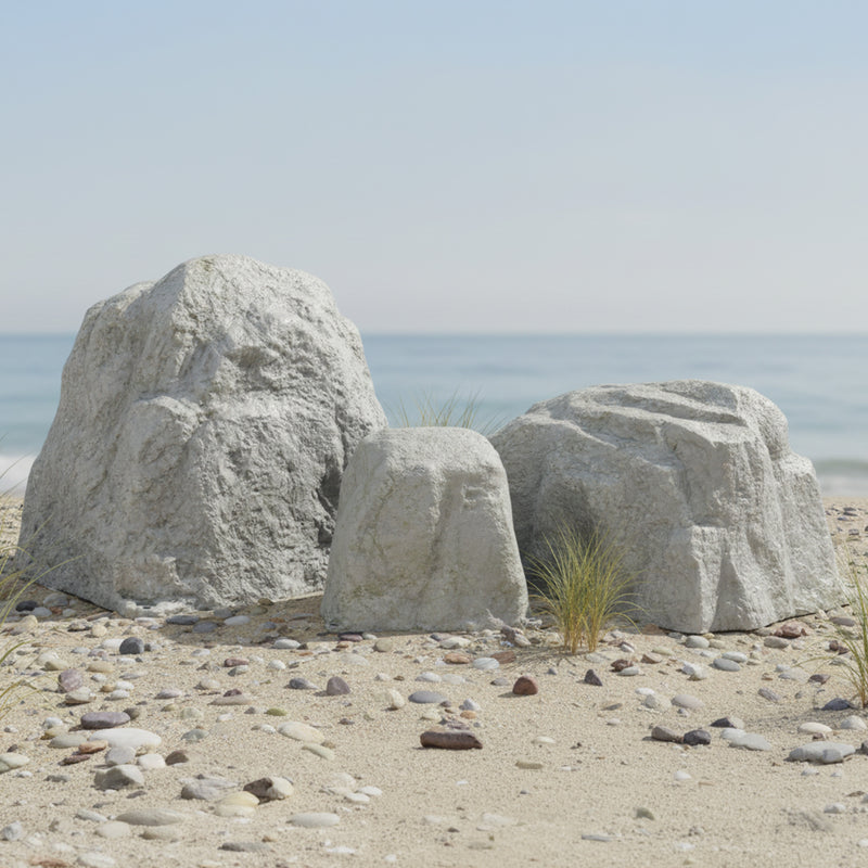 AIR ROCK ロック岩崎 サニー横山 グッズ Sunnydaze 3-Piece Faux Landscape Rock Set