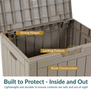 Sunnydaze Outdoor Lockable Deck Storage Box