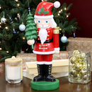 Sunnydaze Small Christmas Nutcracker Statue - Santa Claus - 16.75"