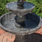 Sunnydaze Classic Designer 3-Tier Outdoor Water Fountain - 55" H