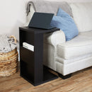 Sunnydaze Multi-Use C-Shaped Side Table