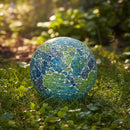 Sunnydaze 10-Inch Glass Gazing Globe for Garden or Backyard