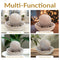 Sunnydaze Indoor Ceramic Tabletop Water Fountain with Orb - 7"