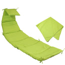 Sunnydaze Hanging Lounge Chair Replacement Cushion and Umbrella - Choose Color