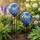 Sunnydaze 10-Inch Outdoor Glass Gazing Globe for Garden