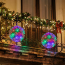 Sunnydaze 5" Lighted Outdoor Christmas Ball Starlight Sphere