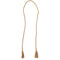 Sunnydaze Indoor/Outdoor Rope Curtain Tiebacks with Tassels