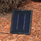 Sunnydaze Florence Solar Outdoor Wall Fountain - Battery Backup