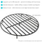 Sunnydaze Outdoor Heavy-Duty Steel Round Fire Pit Grate