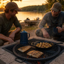 Sunnydaze Round Folding Camping Grill Grate
