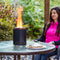 Sunnydaze Tabletop Smokeless Fire Pit with Triple-Burn Design