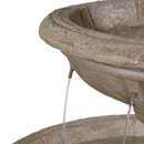 Sunnydaze 3-Tier Cornucopia Outdoor Water Fountain - 61" H