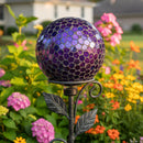 Sunnydaze 10-Inch Glass Gazing Globe for Garden or Backyard
