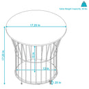 Image showing the overall product dimensions including height, depth and width.