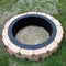 Sunnydaze Heavy-Duty Steel Fire Pit Ring Liner