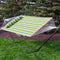 Sunnydaze 2-Person Quilted Fabric Double Hammock with Pillow