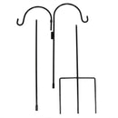 Sunnydaze Double Shepherd Hooks - Set of 2 - 84"