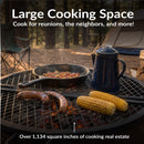 Sunnydaze Round Folding Camping Grill Grate