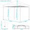 Sunnydaze Standard Pop-Up Canopy with Carry Bag and Sandbags