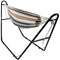 Sunnydaze Brazilian 2-Person Hammock with Universal Multi-Use Steel Stand, for Outdoor Use