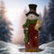 Sunnydaze Frosty with Gift Indoor Snowman Christmas Decoration - 23.5" H