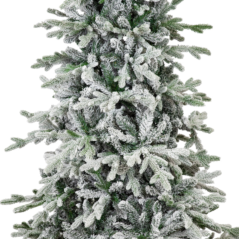 Sunnydaze Stately and Slim Artificial Christmas Tree - Unlit