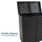 Sunnydaze Patio Trash Can with Lid