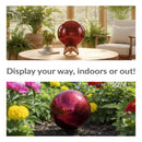 Sunnydaze 10-Inch Outdoor Glass Gazing Globe for Garden