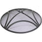 Sunnydaze Steel Mesh Outdoor Fire Pit Spark Screen - Multiple Sizes