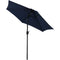 Sunnydaze 7.5' Aluminum Patio Umbrella with Tilt and Crank