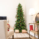 Sunnydaze Stately and Slim Artificial Christmas Tree - Unlit