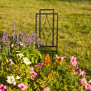 Sunnydaze 2-Piece Chic Diamonds Garden Trellis for Climbing Plants