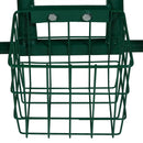 Sunnydaze Rolling Garden Cart with Steering Handle and Swivel Seat