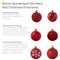 Sunnydaze Winter Wonderland 100ct Christmas Ornament Balls